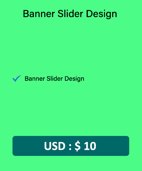 Banner Slider Design