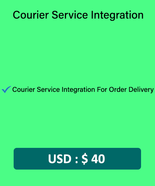 Courier Service Integration For Order Delivery
