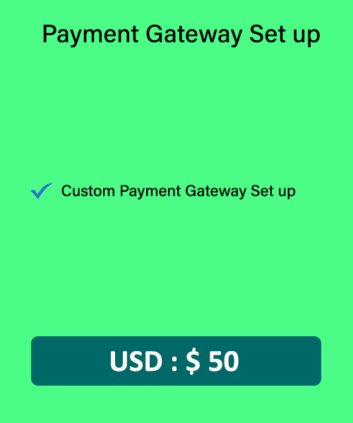 Custom Payment Gateway Set up