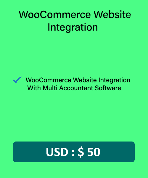 WooCommerce Website Integration With Multi Accountant Software